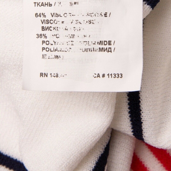 PINKO Logo Jumper Size S Made in Italy Asymmetric - Picture 6 of 8